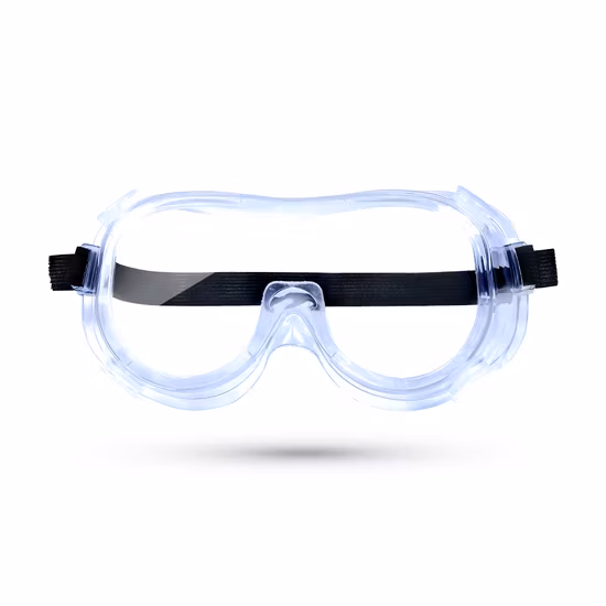 Safety Eye Goggles More Comfort to Wear with Wider Strap CE/FDA Registration