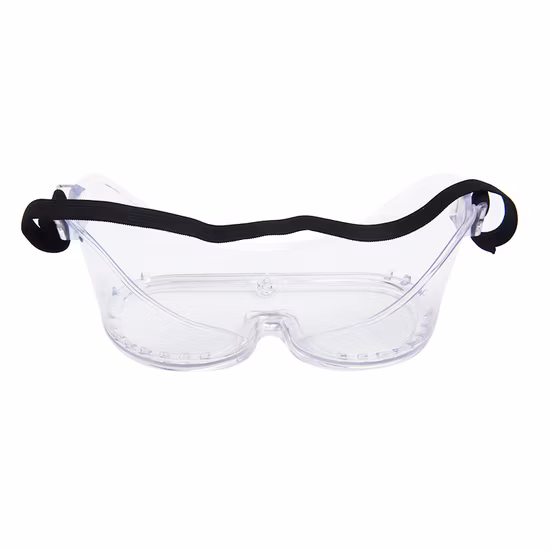 Safety Eye Goggles More Comfort to Wear with Wider Strap CE/FDA Registration